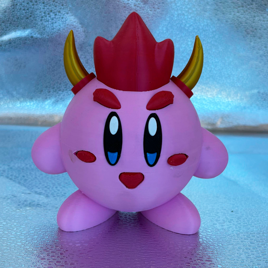 Mascote Pop Art 3D – Edição Flame Horn